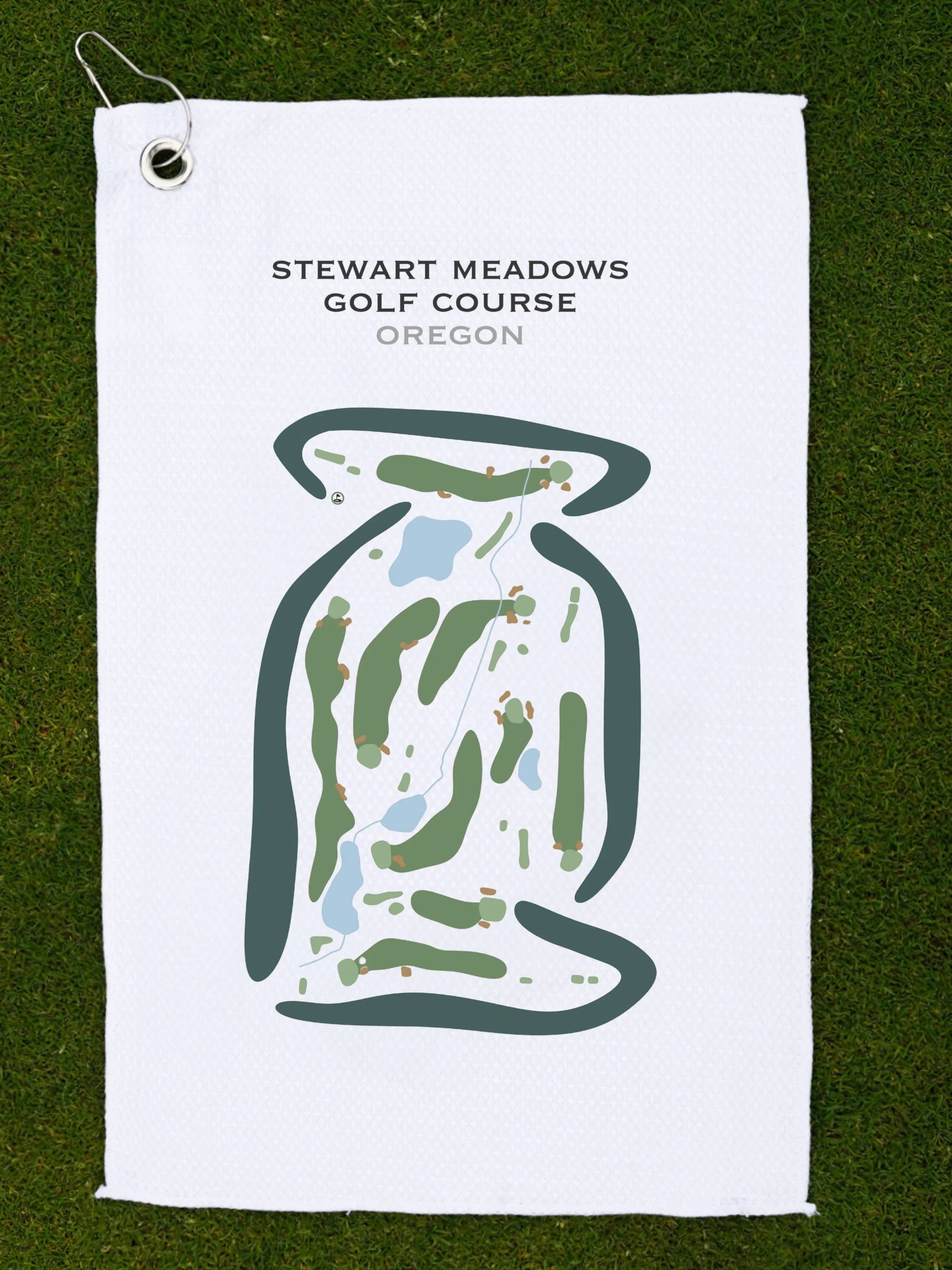 Stewart Meadows Golf Course, Oregon - Printed Golf Courses