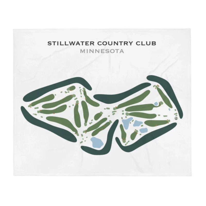 Stillwater Country Club, Minnesota - Printed Golf Courses
