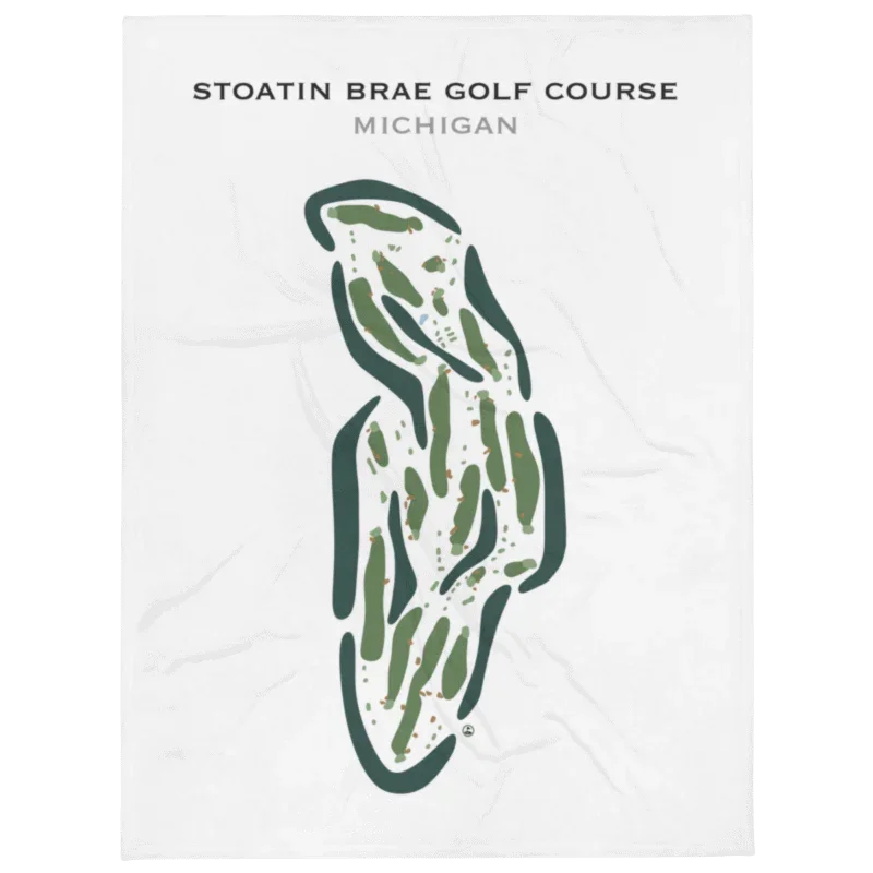Stoatin Brae Golf Course, Michigan - Printed Golf Courses