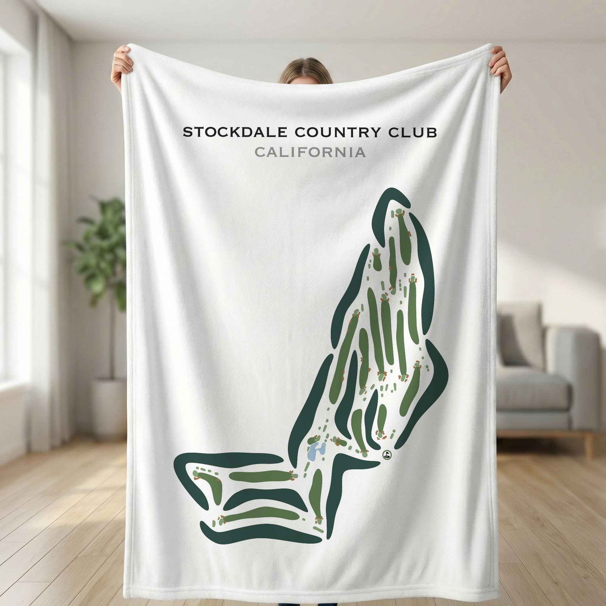 Stockdale Country Club, California - Printed Golf Courses