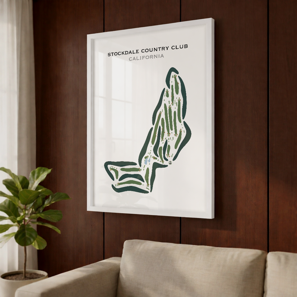 Stockdale Country Club, California - Printed Golf Courses