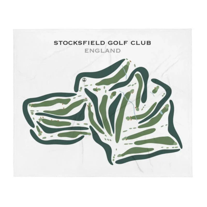 Stocksfield Golf Club, England - Printed Golf Courses