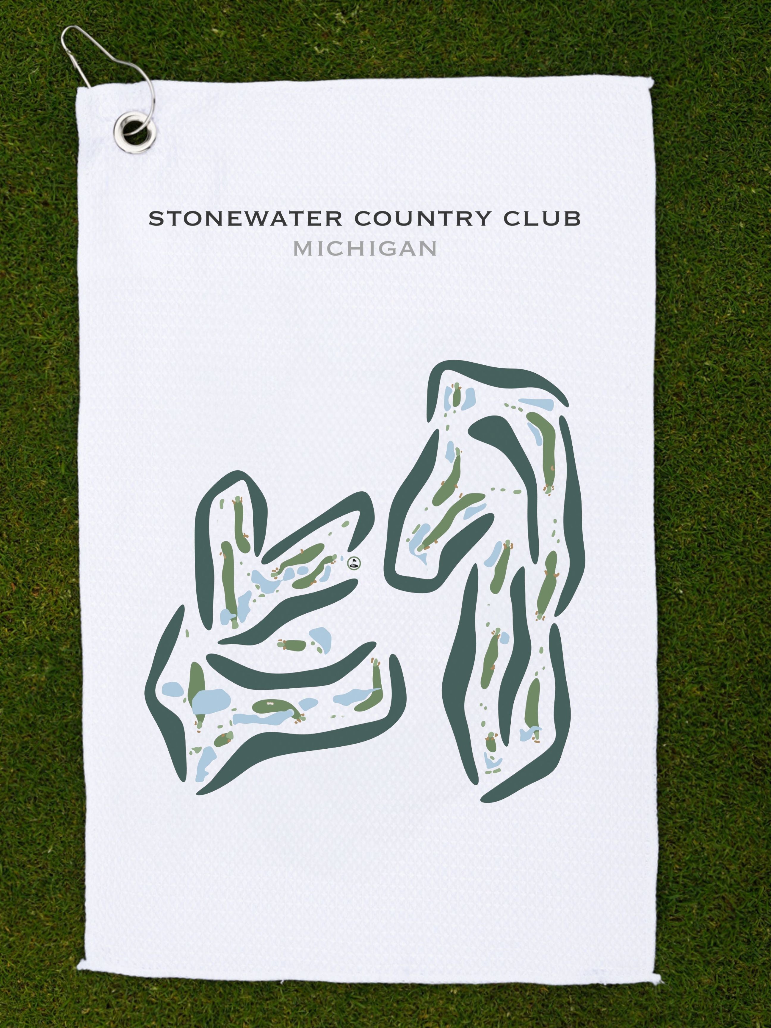 StoneWater Country Club, Michigan - Printed Golf Courses