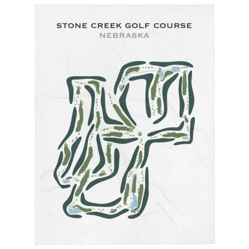 Stone Creek Golf Course, Nebraska - Printed Golf Course