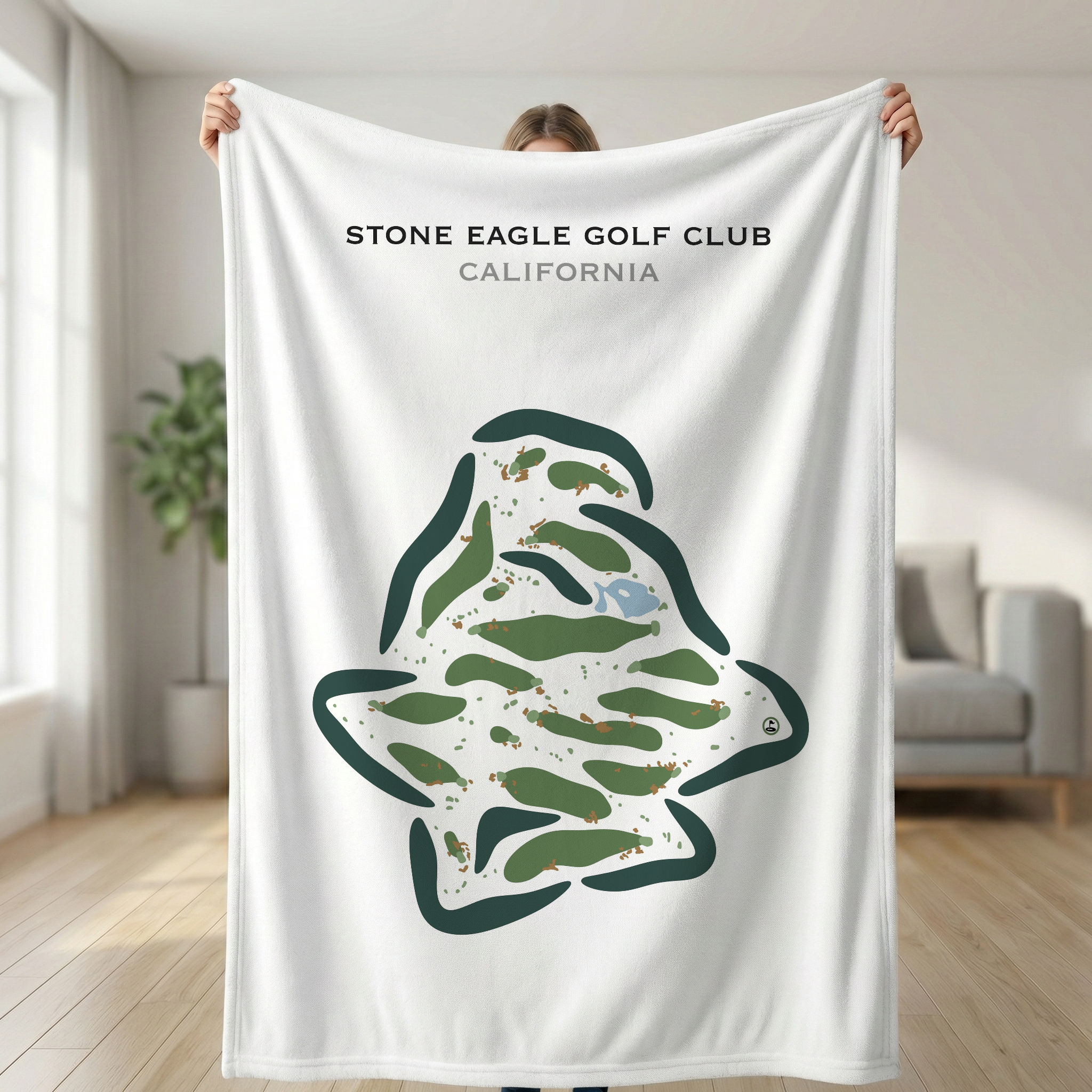 Stone Eagle Golf Club, California - Printed Golf Courses