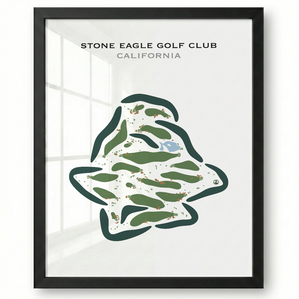 Stone Eagle Golf Club, California - Printed Golf Courses