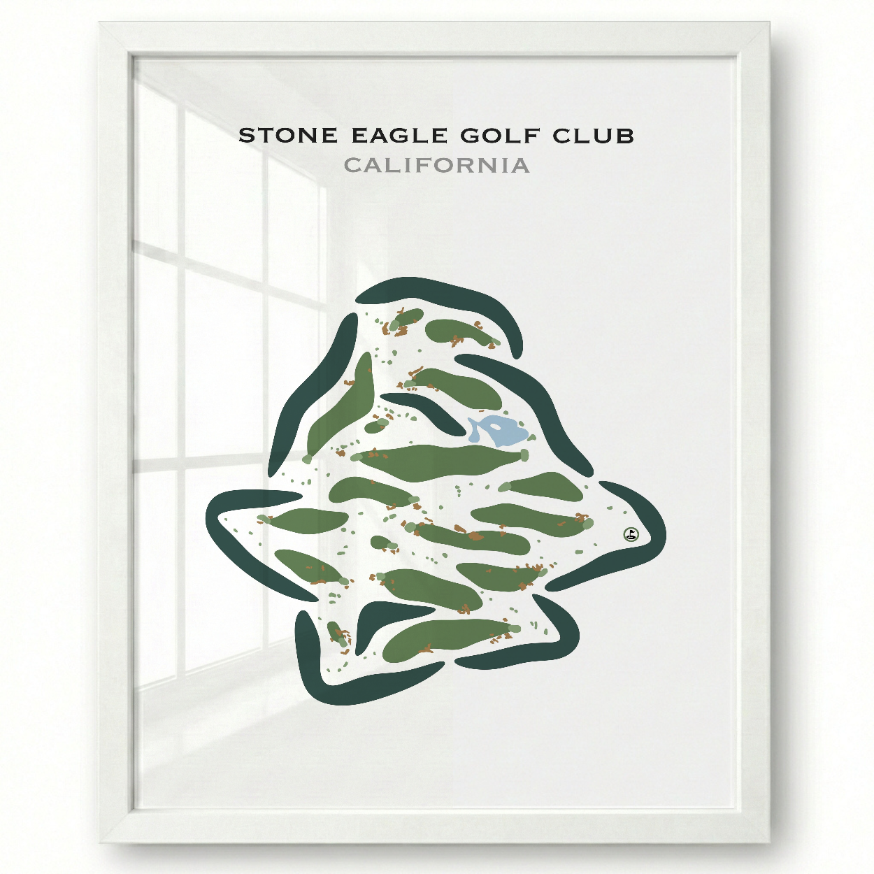 Stone Eagle Golf Club, California - Printed Golf Courses