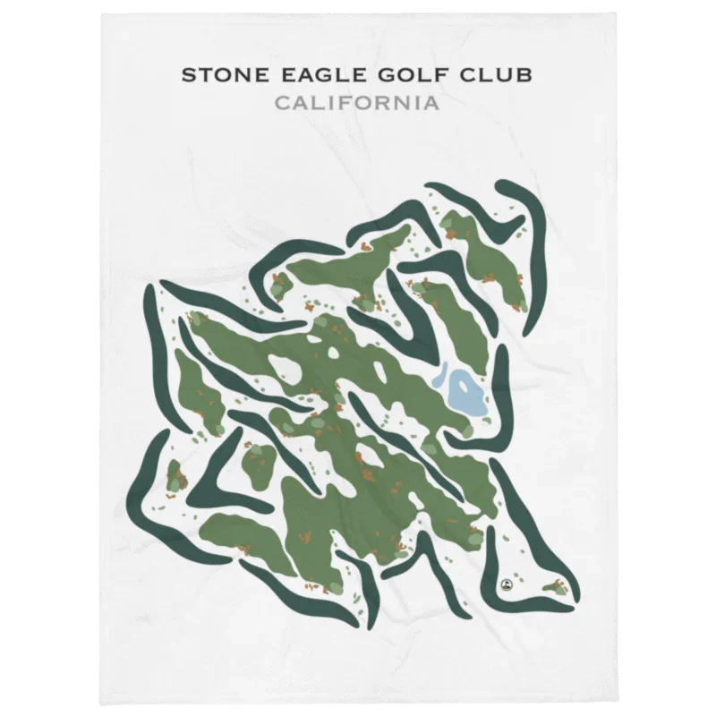 Stone Eagle Golf Club, Palm Desert, California - Printed Golf Courses