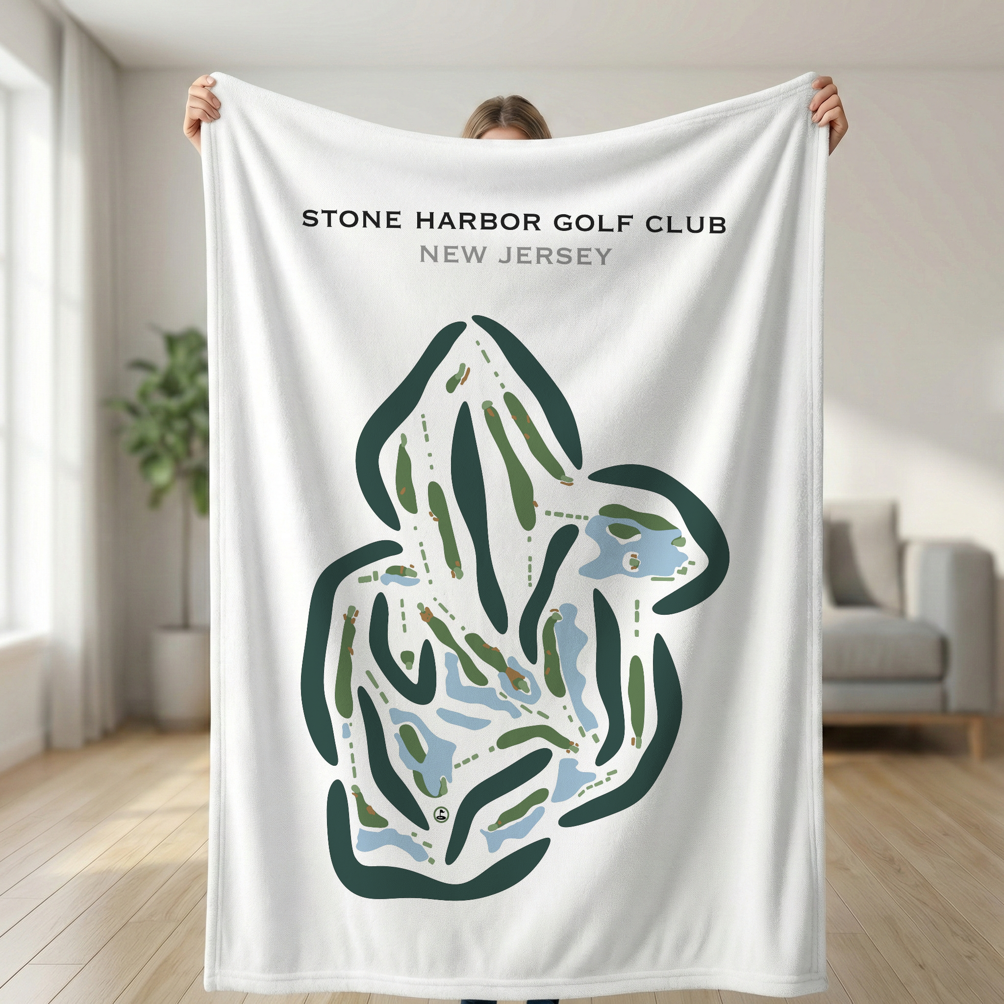Stone Harbor Golf Club, New Jersey - Printed Golf Courses