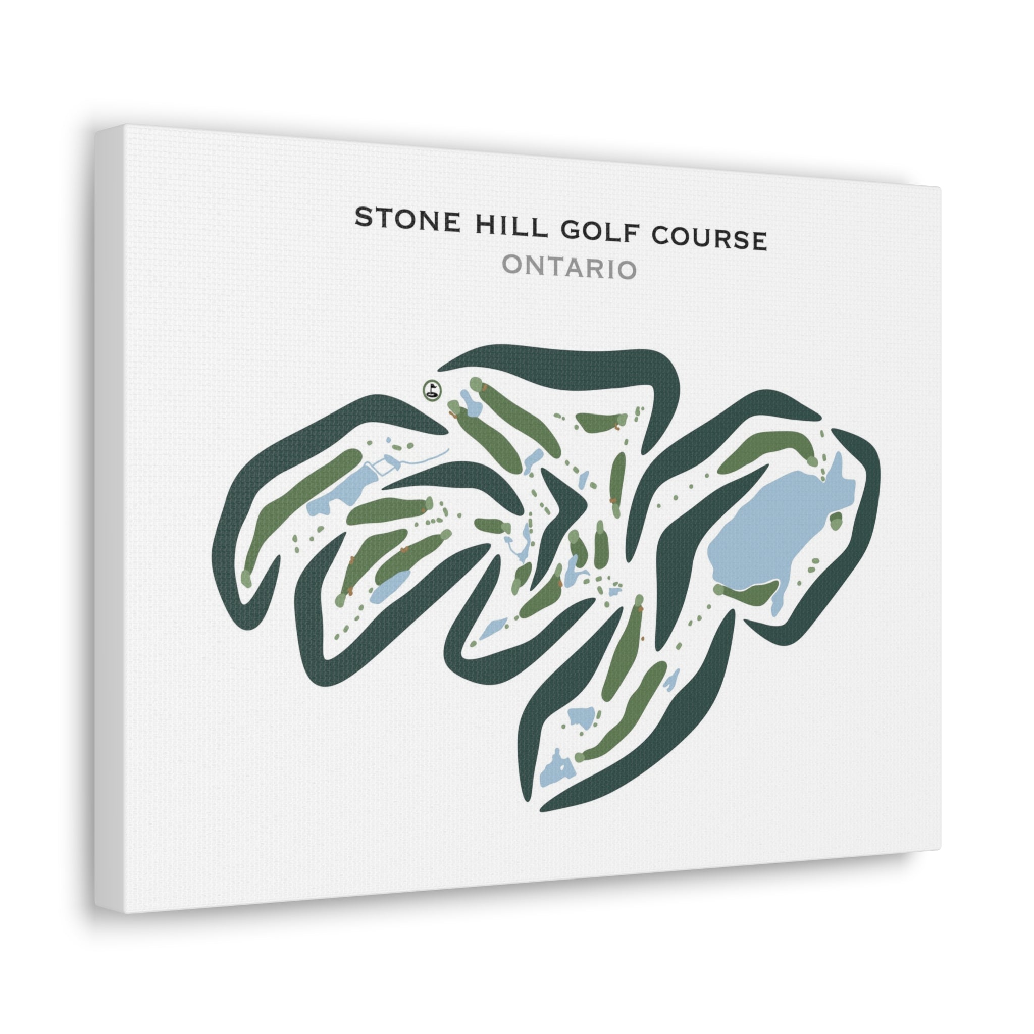 Stone Hill Golf Course, Canada - Printed Golf Courses