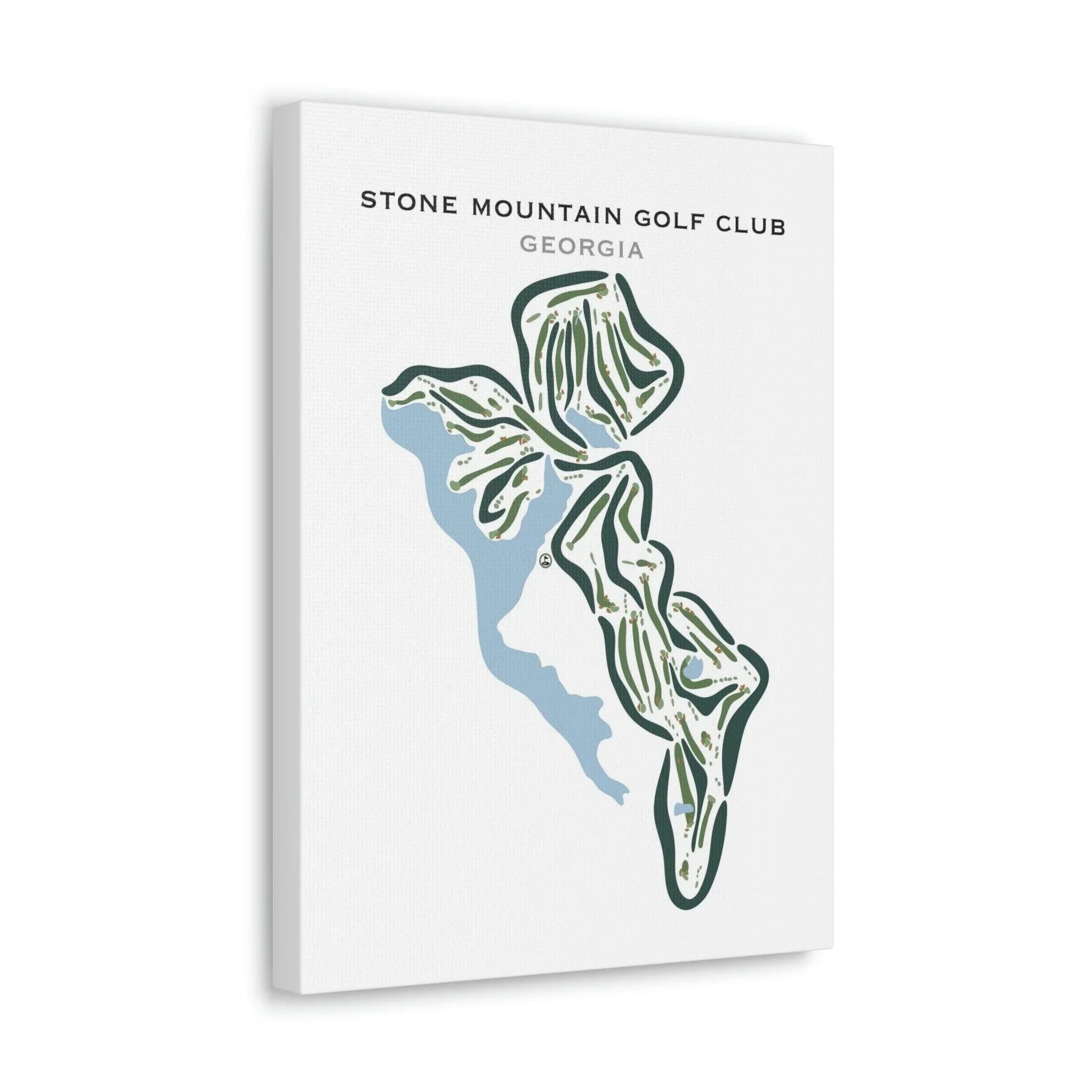 Stone Mountain Golf Club, Georgia - Printed Golf Courses