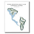 Stone Mountain Golf Club, Lakemont Course, Georgia - Printed Golf Courses
