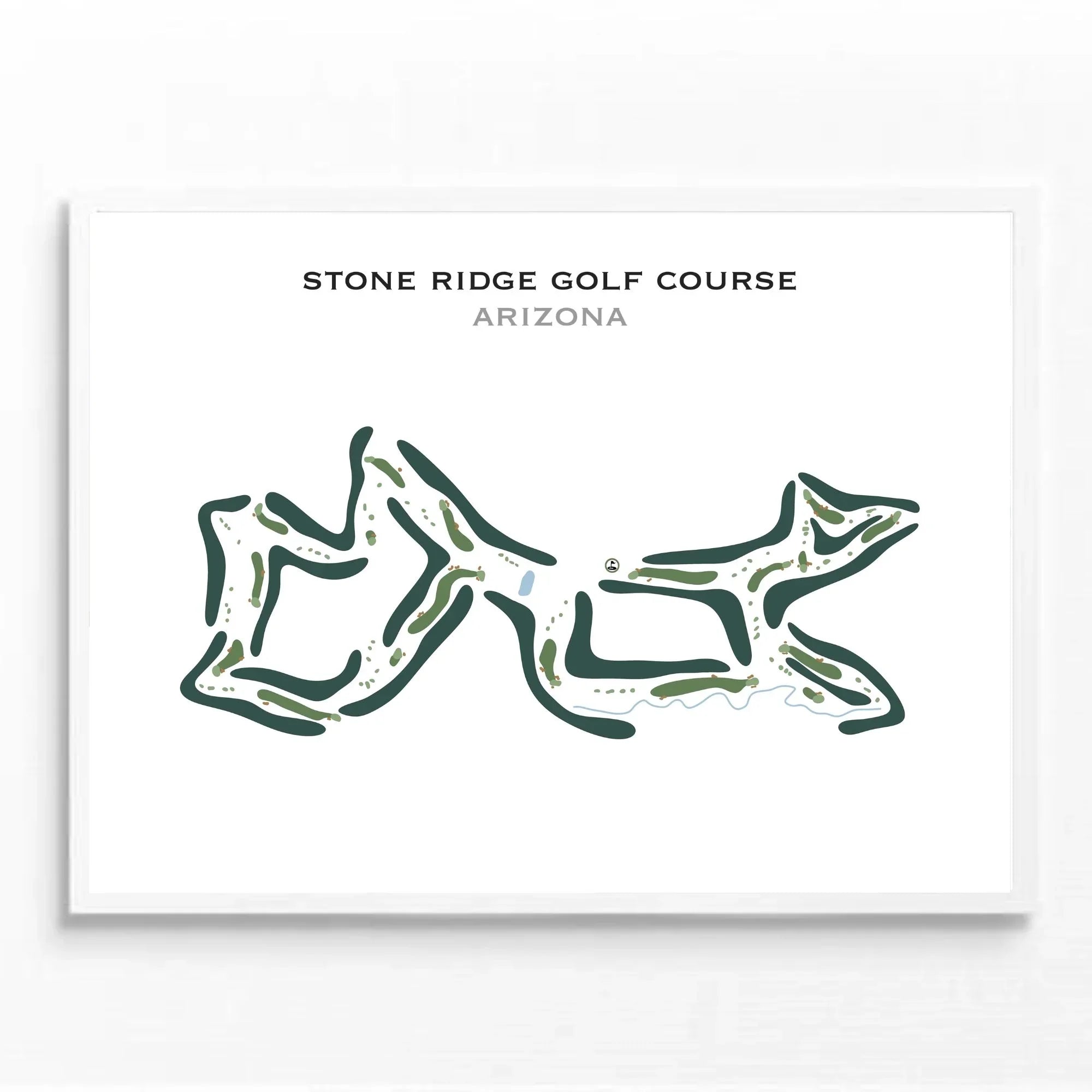 Stone Ridge Golf Course, Arizona - Printed Golf Course