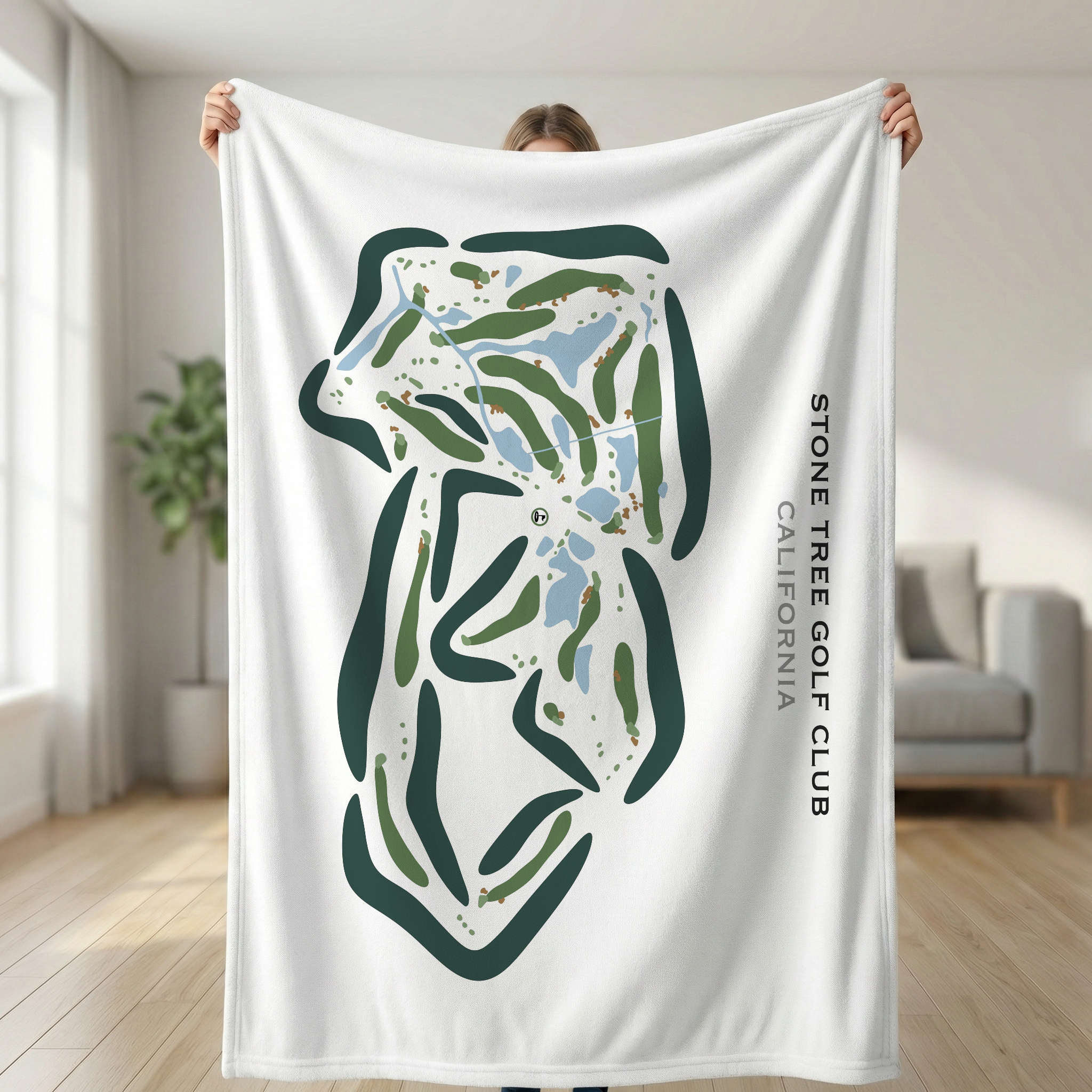 Stone Tree Golf Club, California - Printed Golf Courses