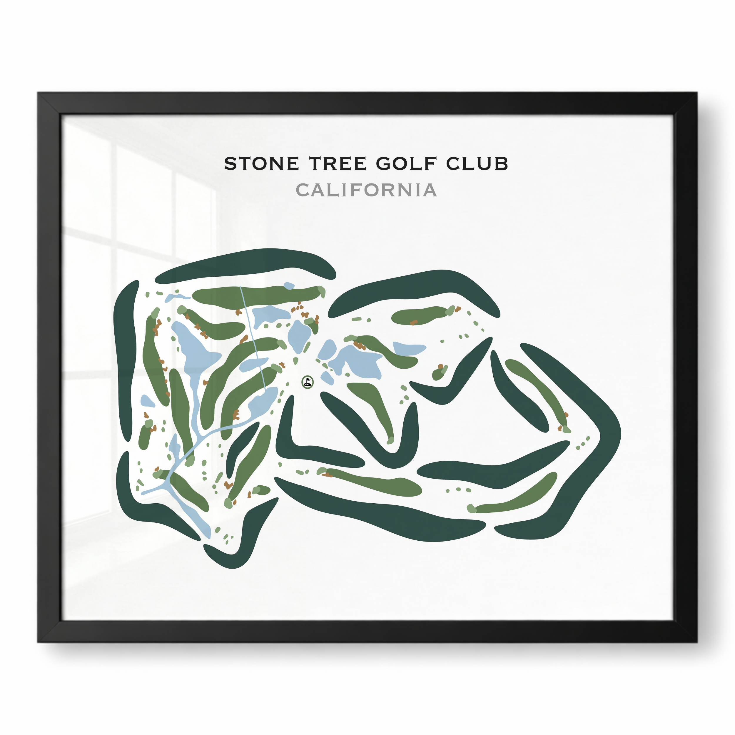 Stone Tree Golf Club, California - Printed Golf Courses
