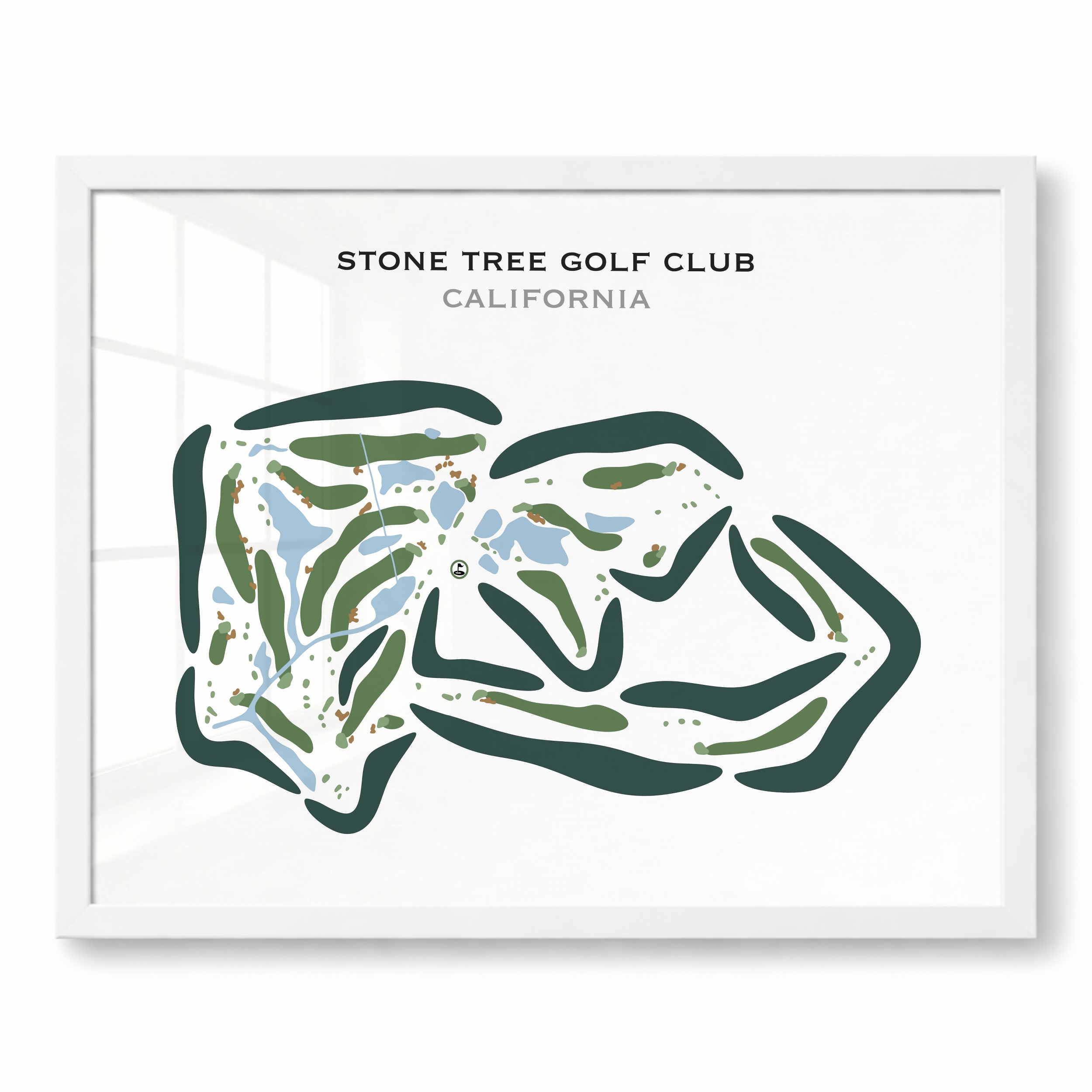 Stone Tree Golf Club, California - Printed Golf Courses