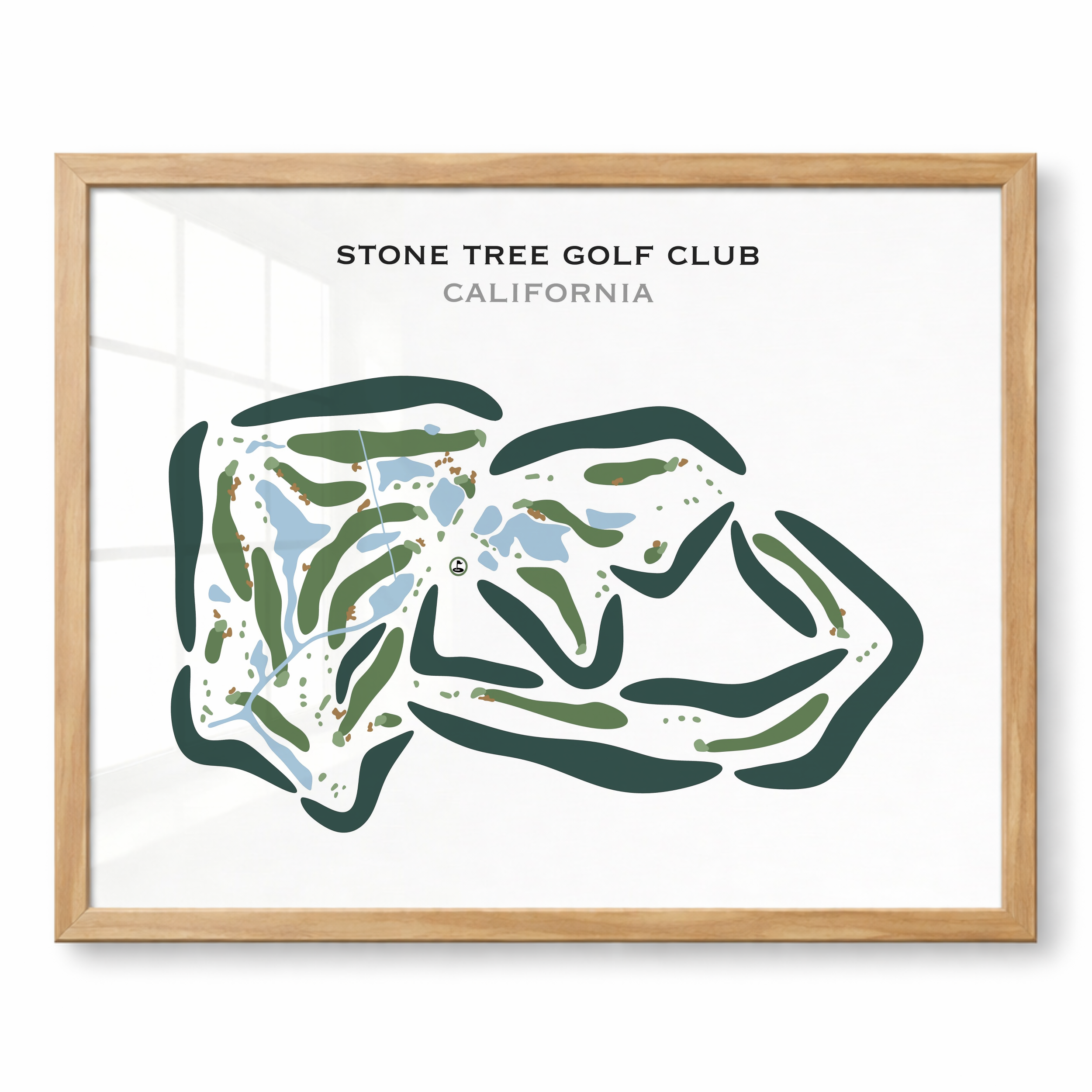 Stone Tree Golf Club, California - Printed Golf Courses
