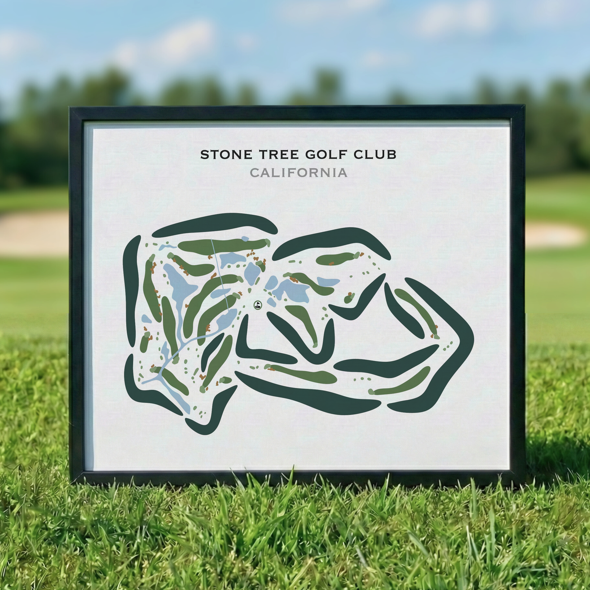 Stone Tree Golf Club, California - Printed Golf Courses