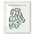 Stonebriar Country Club, Texas - Printed Golf Course