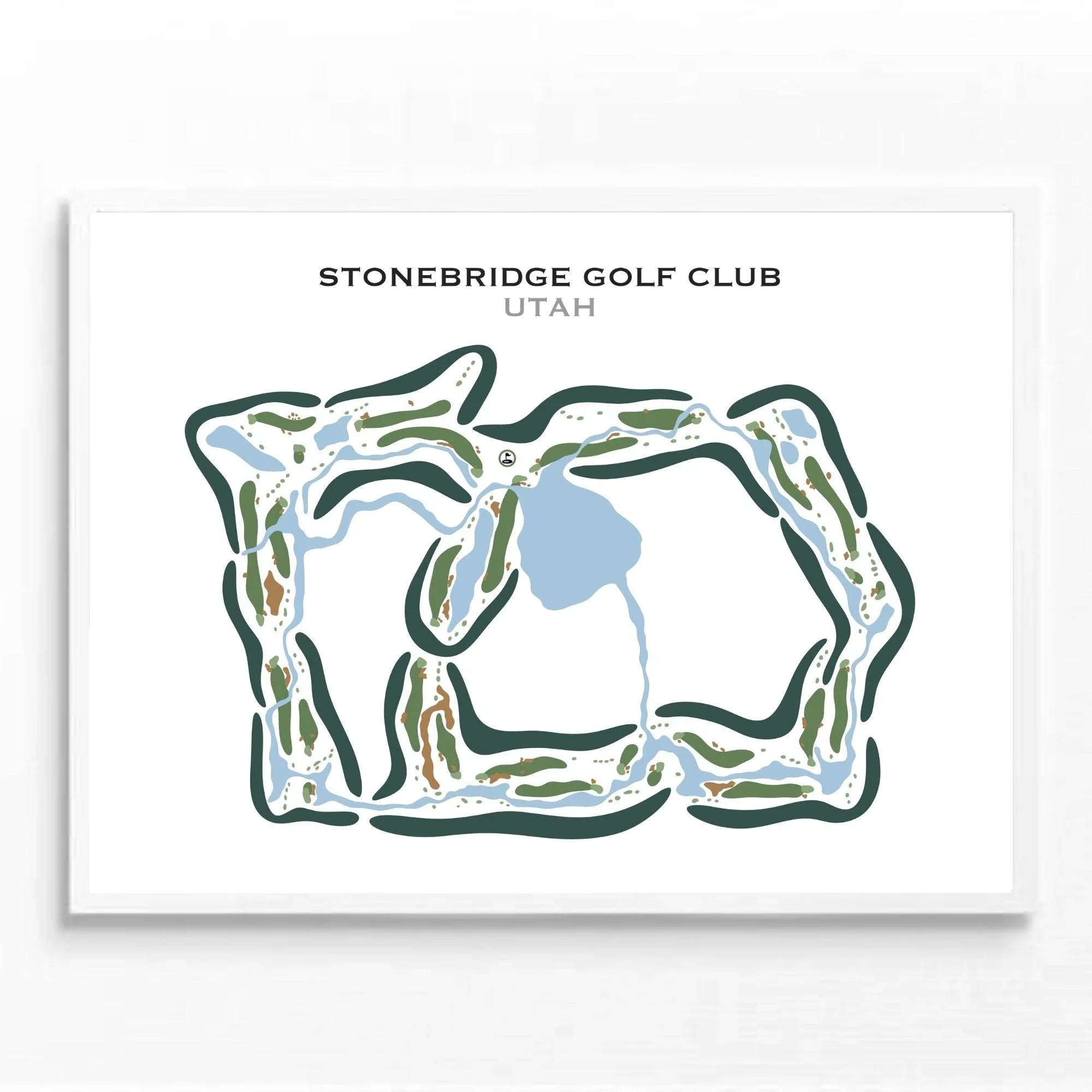 Stonebridge Golf Club, West Valley City Utah - Printed Golf Courses
