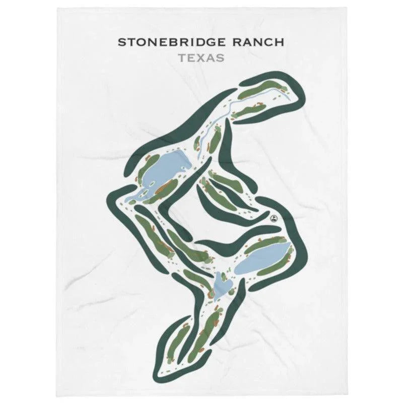 Stonebridge Ranch Dye, Texas - Printed Golf Courses