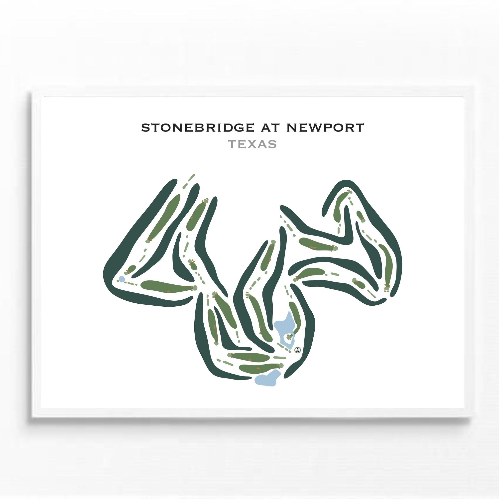 Stonebridge at Newport, Texas - Printed Golf Courses