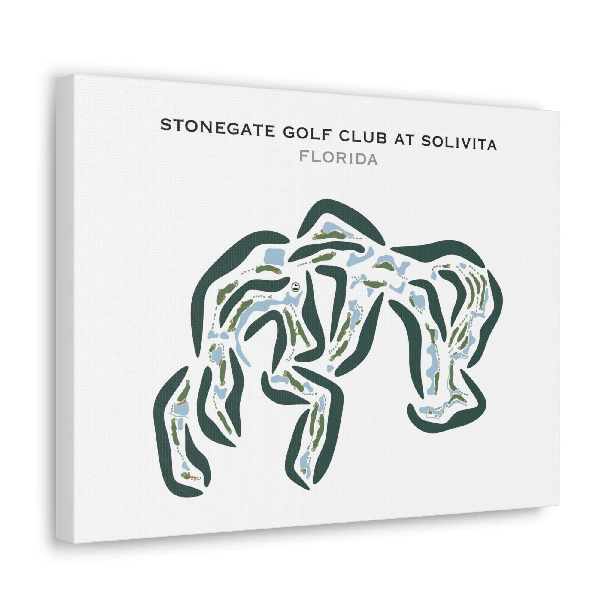 Stonegate Golf Club at Solivita, Florida - Printed Golf Courses