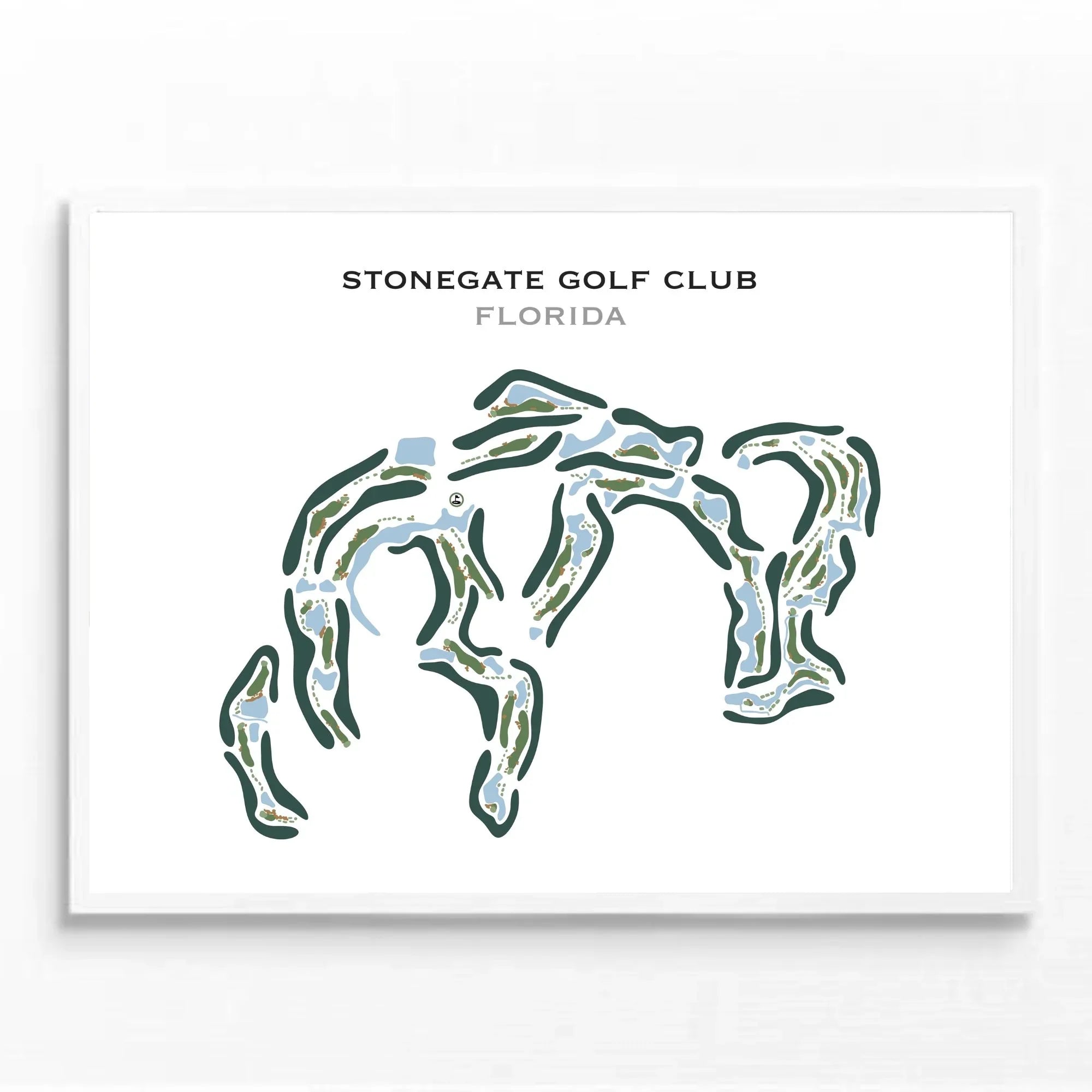 Stonegate Golf Club, Florida - Printed Golf Course