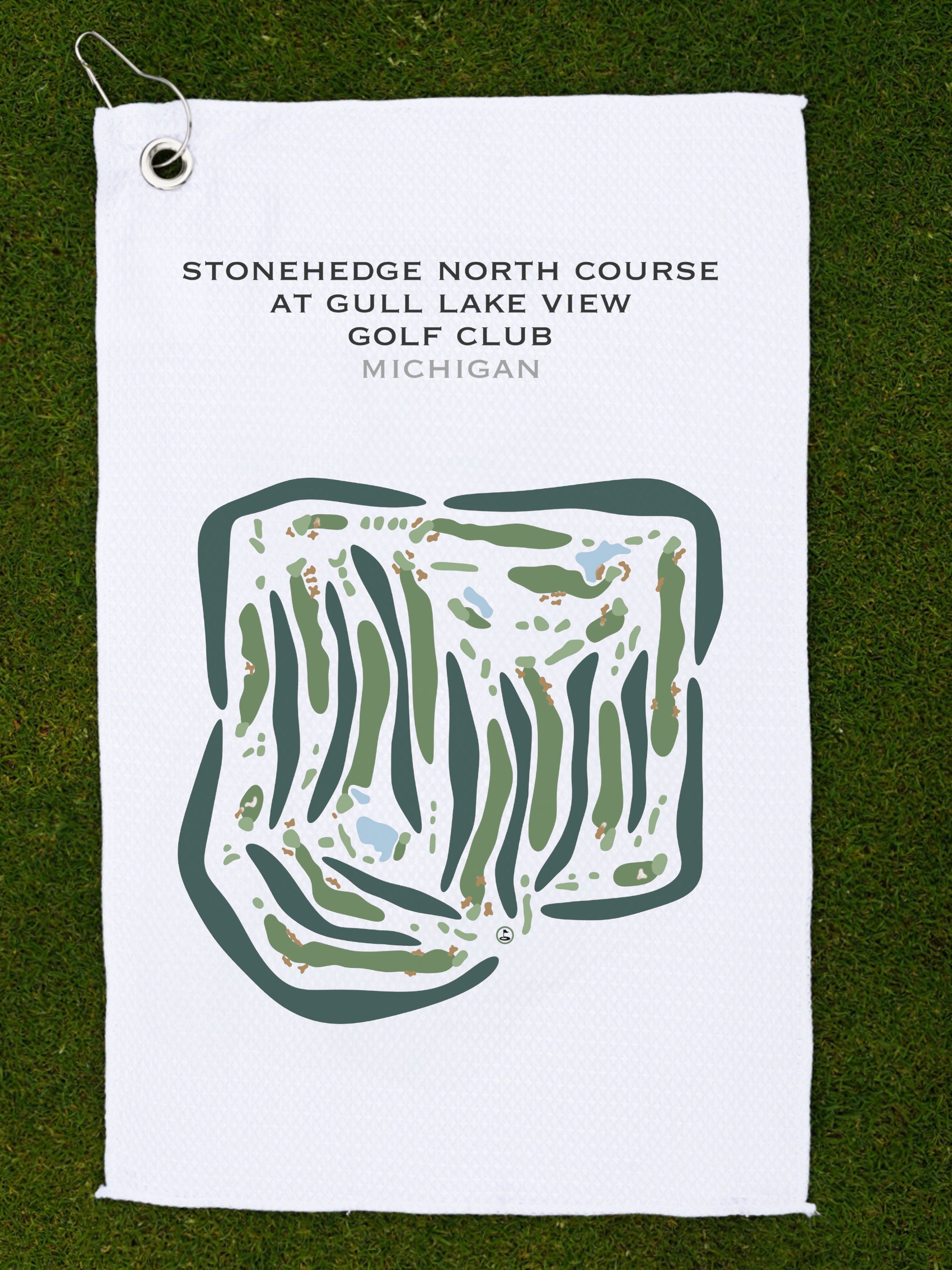 Stonehedge North Course at Gull Lake View Golf Club, Michigan - Printed Golf Courses