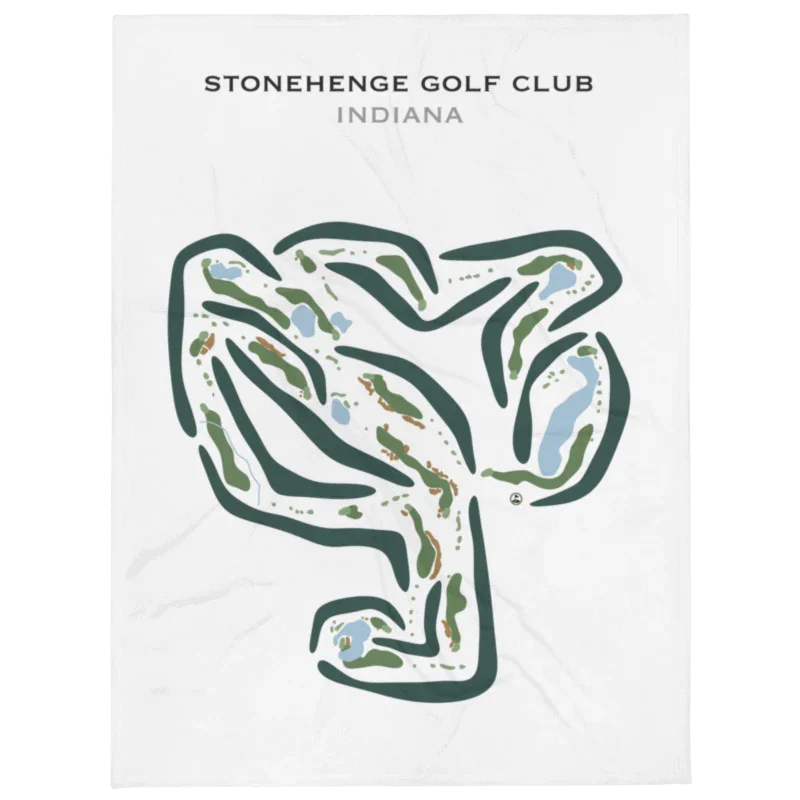 Stonehenge Golf Club, Indiana - Printed Golf Courses