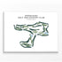 Stoneleigh Golf and Country Club, Virginia - Printed Golf Course