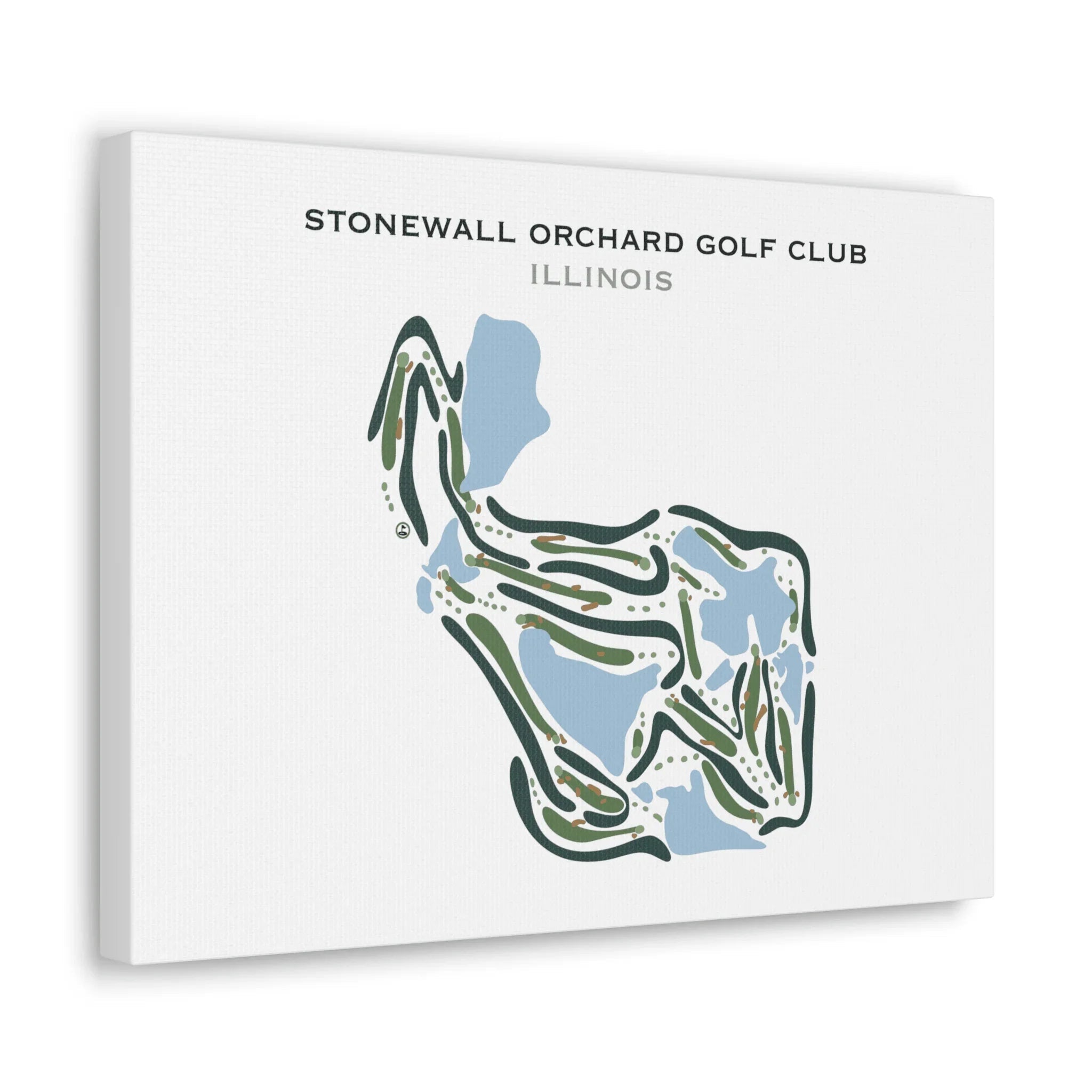 Stonewall Orchard Golf Club, Illinois - Printed Golf Courses