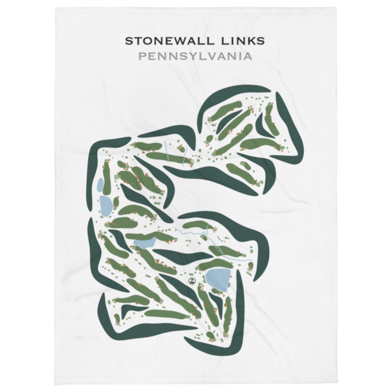 Stonewall Links in Elverson, Pennsylvania - Printed Golf Courses