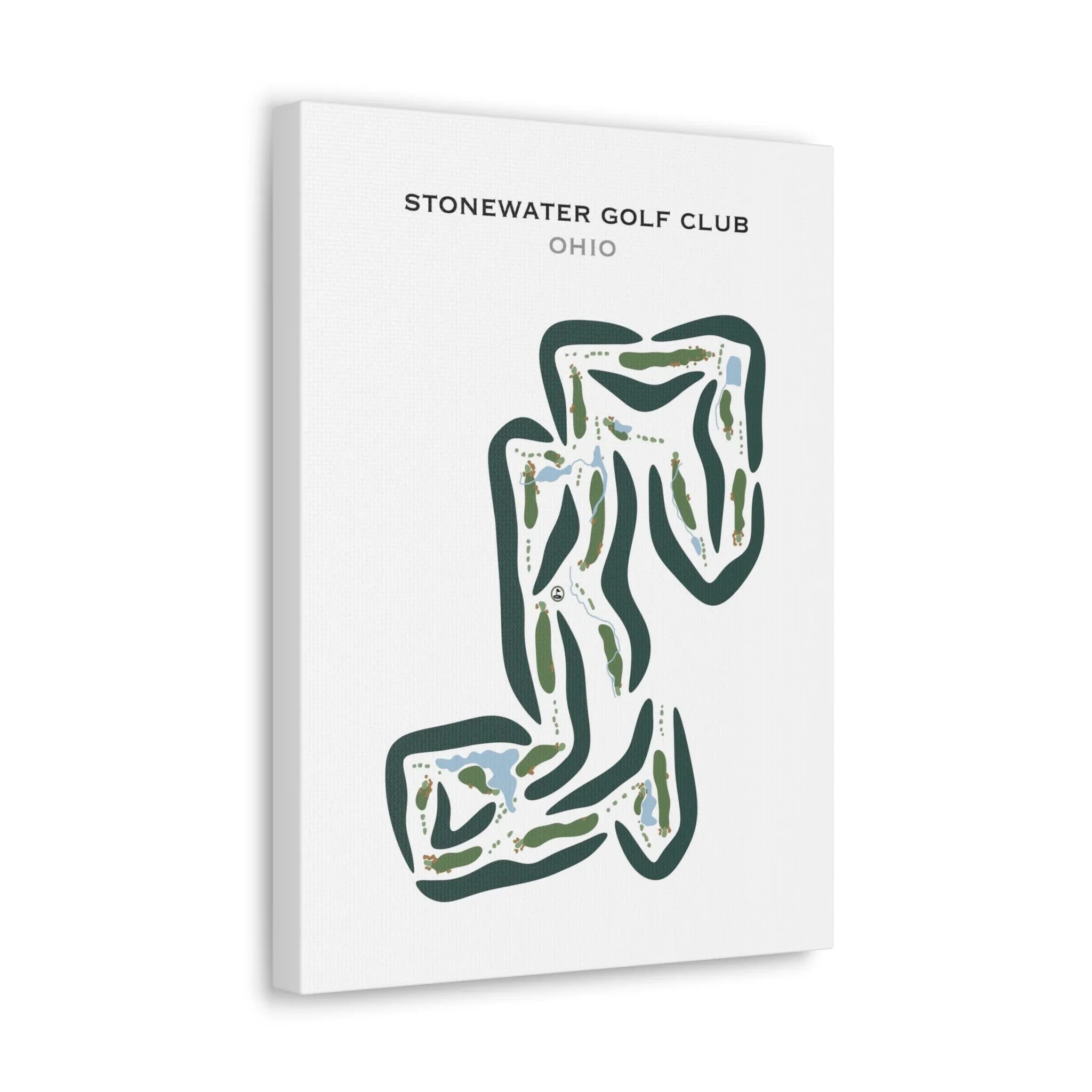 StoneWater Golf Club, Ohio - Printed Golf Courses