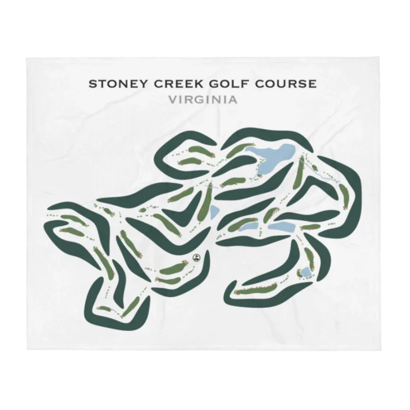Stoney Creek Golf Course, Virginia - Printed Golf Courses