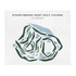 Stoneybrook West Golf Course, Florida - Printed Golf Courses