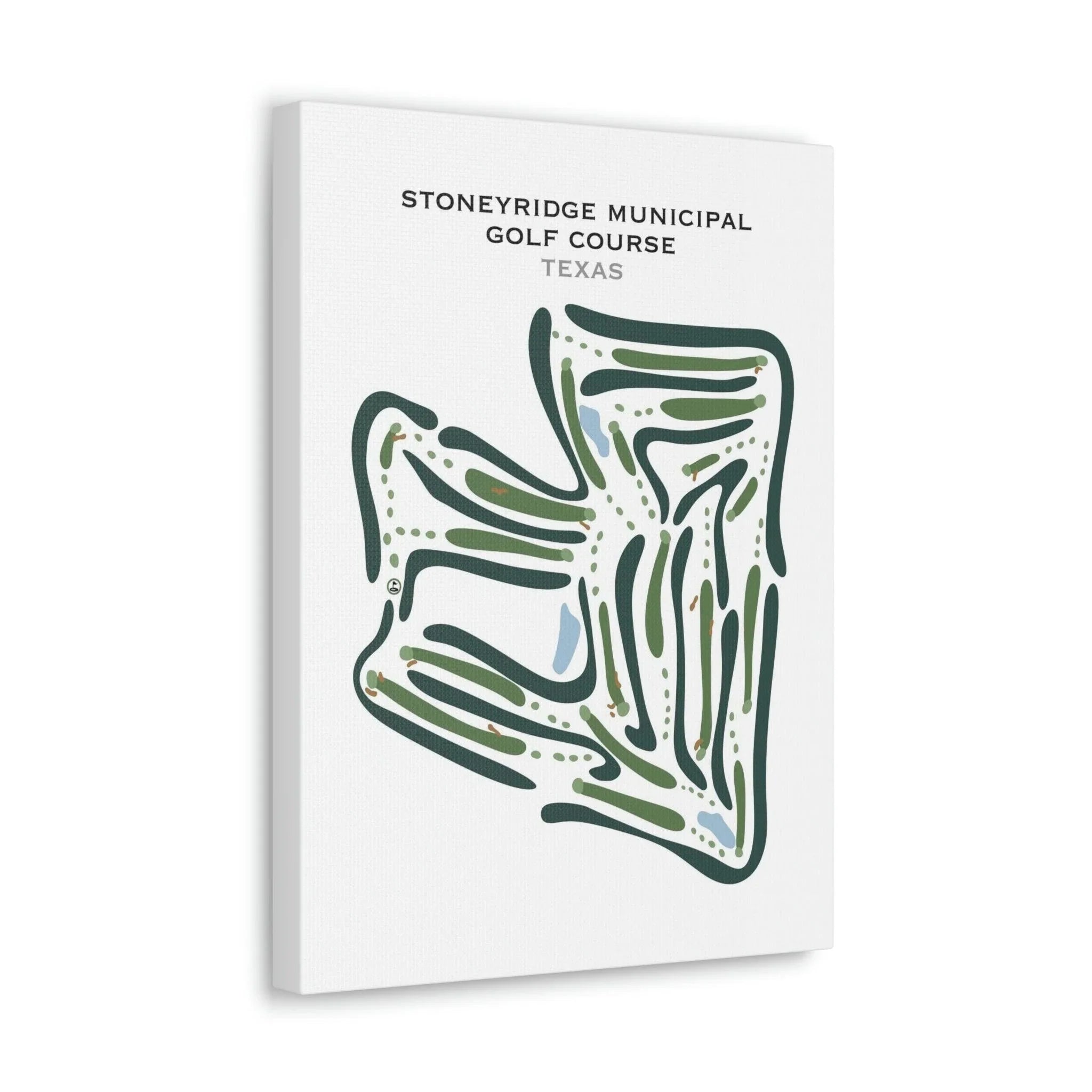 Stoneyridge Municipal Golf Course, Texas - Printed Golf Courses