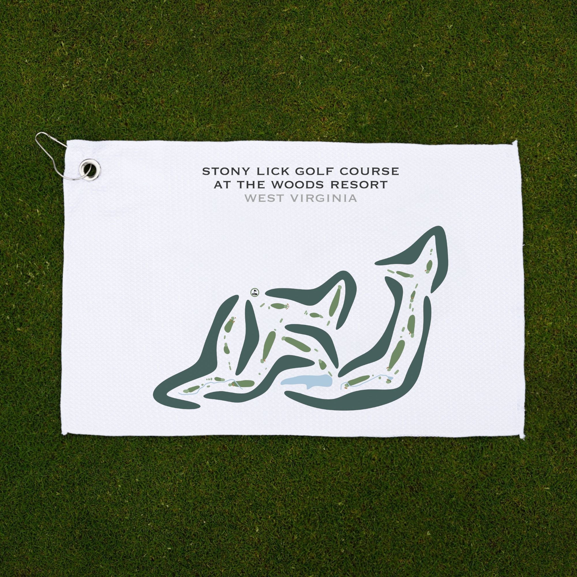 Stony Lick Golf Course at The Woods Resort, West Virginia - Printed Golf Courses