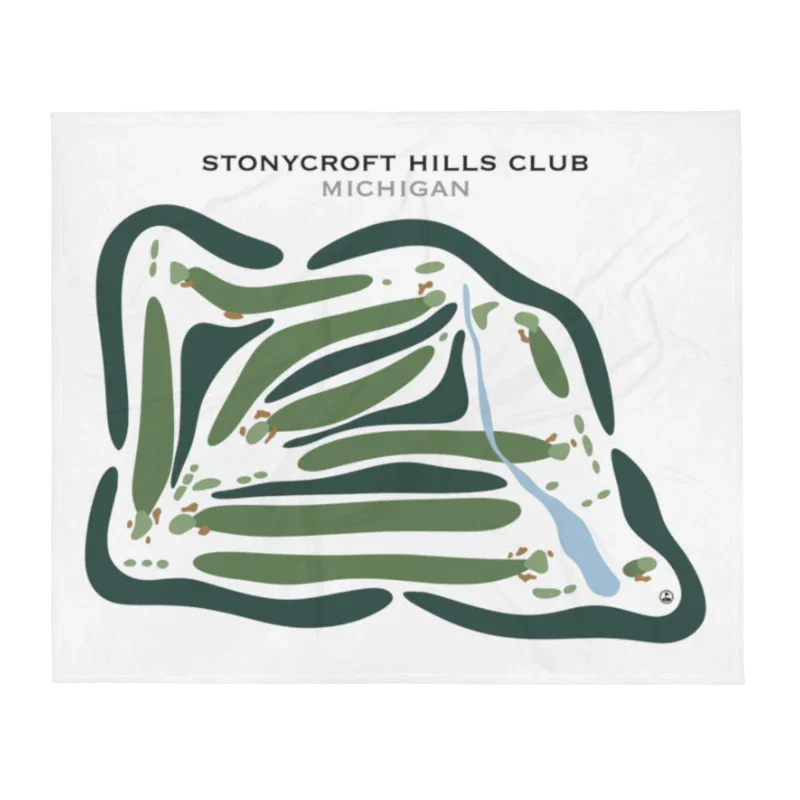Stonycroft Hills Club, Michigan - Printed Golf Courses