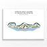 Straits Golf Course at Whistling Straits, Wisconsin - Printed Golf Courses