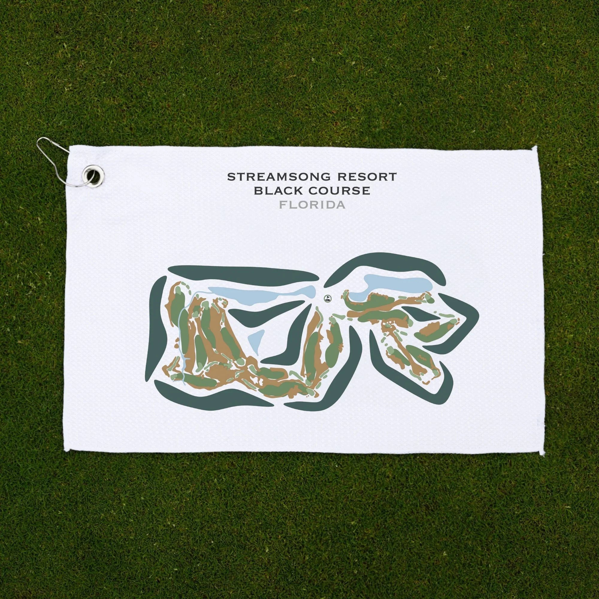 Streamsong Resort, Black Course, Florida - Printed Golf Courses