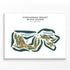 Streamsong Resort, Black Course, Florida - Printed Golf Courses