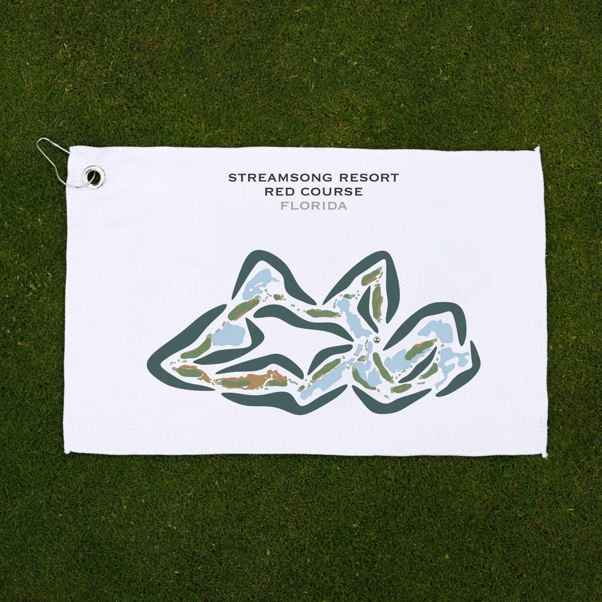 Streamsong Resort, Red Course, Florida - Printed Golf Courses