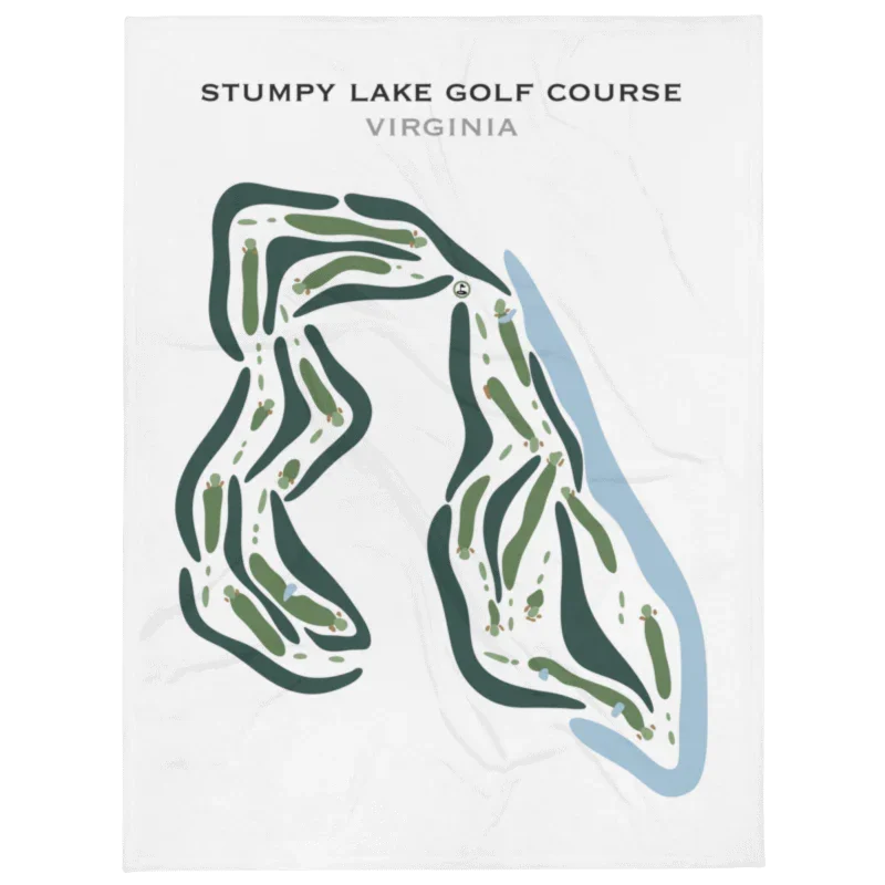 Stumpy Lake Golf Course, Virginia - Printed Golf Courses