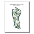 Suburban Golf Club, New Jersey - Printed Golf Courses