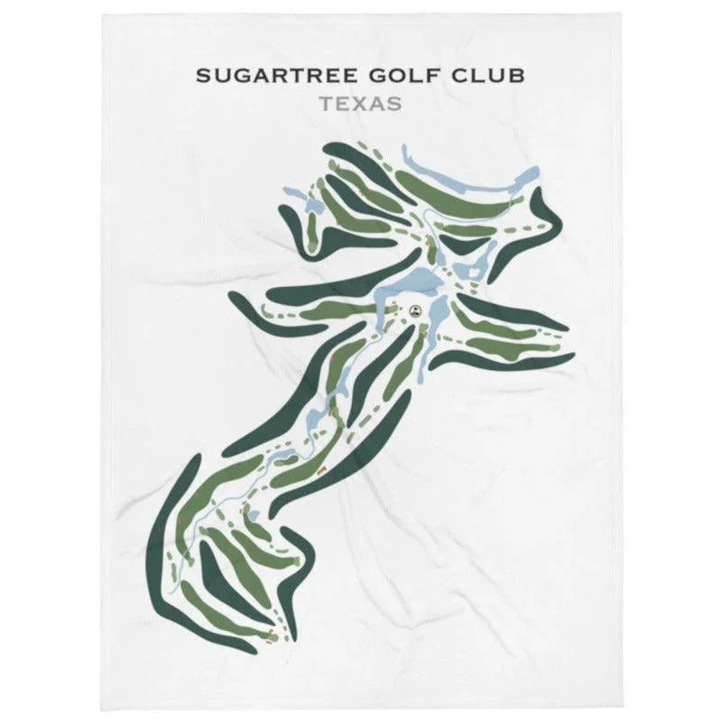 Sugar Tree Golf Club, Texas - Printed Golf Course