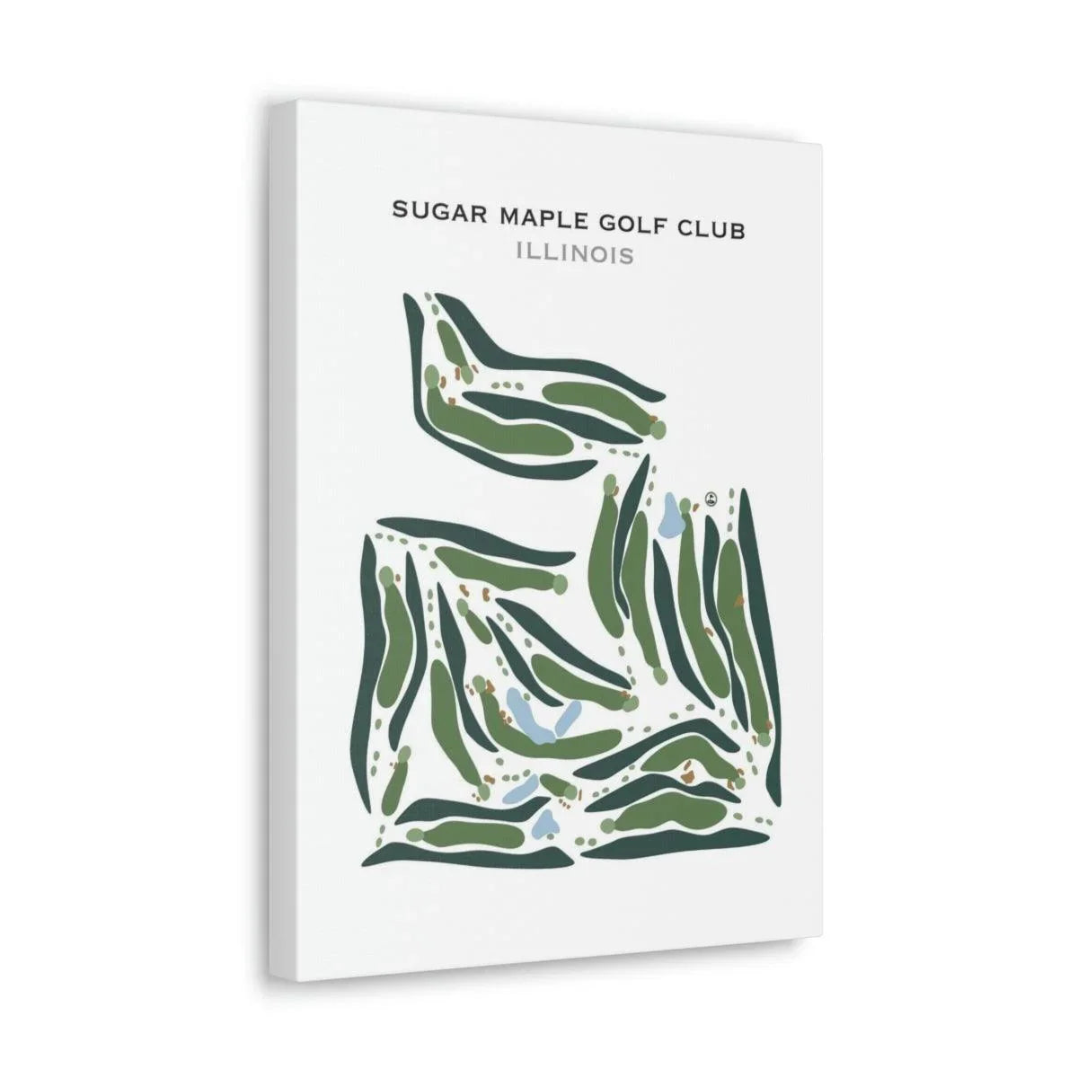 Sugar Maple Golf Club, Illinois - Printed Golf Courses