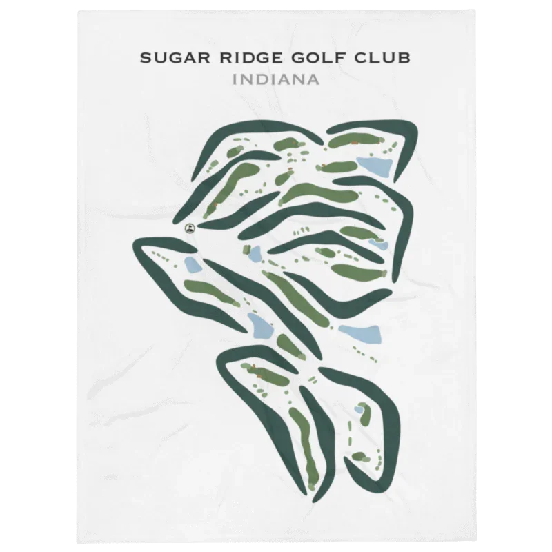 Sugar Ridge Golf Club, Indiana - Printed Golf Courses
