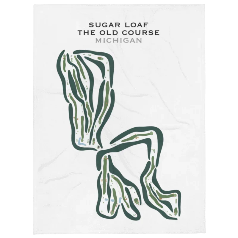 Sugar Loaf The Old Course, Michigan - Printed Golf Courses
