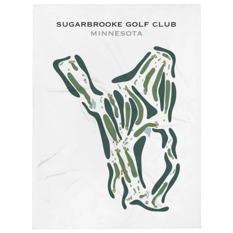 Sugarbrooke Golf Club, Minnesota - Printed Golf Course